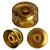 Kit 4 Knobs Dourados Guitarra Baixo Les Paul SG PRS - Imagem 2