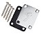 Neck Plate Fender Letra F Cromado com Parafusos - Imagem 4