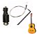 KIT Captador de Rastilho p/ Violão + Jack Plastico P10 - Imagem 2