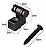 Rebaixador de Cordas Retentor String tree Roller para Guitarra Preto - Imagem 2