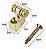 Rebaixador de Cordas Retentor String tree Roller para Guitarra Dourado - Imagem 2
