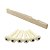 Rastilho 74mm de Osso Natural p/ Violão Aço + Pinos Plástico - Imagem 2