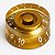 Kit 2 Knob Dourado Para Guitarra Baixo Les Paul Sg Prs - Imagem 3