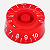 Kit 3 Knob Vermelho Para Guitarra Baixo Les Paul Sg Prs - Imagem 3