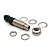 Adaptador Jack Roldana P10 para Conector P1 Cromado - Imagem 2