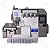 Máquina de Costura Interloque Eletrônica Direct Drive Lanmax LM-605D-E - Imagem 1
