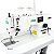 Máquina de Costura Reta Direct Drive com Corte de Linha Zoje A6000P-D-G 220V - Imagem 3