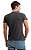 Camiseta henley portuguesa manga curta preto destonado - Imagem 5