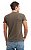 Camiseta henley portuguesa manga curta verde musgo - Imagem 5