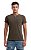 Camiseta henley portuguesa manga curta verde musgo - Imagem 1