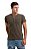 Camiseta henley portuguesa manga curta verde musgo - Imagem 2
