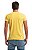 Camiseta henley portuguesa manga curta amarelo - Imagem 4