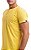 Camiseta henley portuguesa manga curta amarelo - Imagem 3