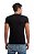 Camiseta elastano manga curta preto - Imagem 4