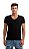 Camiseta elastano manga curta preto - Imagem 1