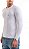 Camiseta elastano manga longa branco super skinny - Imagem 3