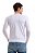 Camiseta elastano manga longa branco super skinny - Imagem 5