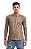 Camiseta henley portuguesa manga longa bege - Imagem 1