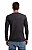 Camiseta henley portuguesa manga longa grafite - Imagem 3