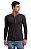 Camiseta henley portuguesa manga longa grafite - Imagem 2