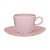 Xícara de Chá com Pires Pink Sand - Oxford - Imagem 1