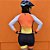 Macaquinho Ciclismo Feminino California Ciclopp Bike Manga L - Imagem 5