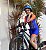Macaquinho Ciclismo Feminino Race Ciclopp Bike Laranja MGC - Imagem 7