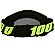 Óculos 100% Strata 2.0 Upsol Preto Espelhado Motocross Cross - Imagem 3
