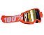 Óculos 100% Strata 2.0 Orange Laranja Espelhado Motocross - Imagem 1
