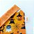 Bandana pet dupla face Halloween laranja - Imagem 3