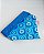 Bandana pet  com estampa Good vibes de olho grego - Imagem 1