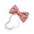 Laço tiara pet com elástico regulável  Cerejas - Imagem 1
