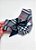 Bandana pet xadrez de flanela com laço preto - Imagem 2