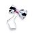 Laço tiara pet Animal print - Imagem 1