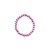 Colar pet rosa claro - Imagem 1