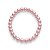 Colar pet Pérolas rosa claro - Imagem 1