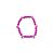 Colar pet pink de Páscoa - Imagem 1