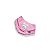 Bandana pet rosa de Páscoa - Imagem 1
