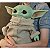 Star Wars Grogu Plush Toy, 30 cm “The Child” from The Mandalorian Baby yoda - Imagem 1
