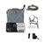 Kit CPAP Básico G3 C20 com Umidificador e Máscara Nasal N5A (todos os tamanhos P, M, G) - Imagem 1