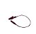 Terminal Eletrodo de EMG Highlander tipo Jacaré Vermelho 20cm - Imagem 1