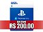Gift Card de R$200,00 para Playstation (PS3, PS4 e PS5) - Imagem 1