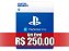 Gift Card de R$250,00 para Playstation (PS3, PS4 e PS5) - Imagem 1