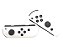 Par Joy-con para Nintendo Switch - Branco - Imagem 1