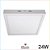 Plafon de Sobrepor quadrado 24w 6500k Branco Frio - Imagem 2