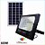 Refletor Holofote de Led Solar com Bateria IP66 com painel carregador - Imagem 1