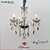 LUSTRE PENDENTE STELLA REFINNATO Translucido Stella SD9810-3 (52cm) -  3xE14 520x530x108 (mm) - Imagem 1