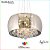 LUSTRE PENDENTE STELLA AGLAIA (50cm) - 6xG9 40W 127v / 220v - 500x210x1500x120 (mm) - Champagne com cristais Translúcidos - Imagem 1