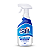 Limpa Vidros Com Gatilho Saif 500Ml, Limpador De Vidros Com Álcool Spray, Azul, Limpeza Sem Esforço E Secagem Rápida, Fa - Imagem 1