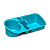 Organizador De Pia Azul Cinquetti, Porta Sabão, Esponja E Detergente, Azul, Facilidade E Organização Na Cozinha, Produzi - Imagem 1